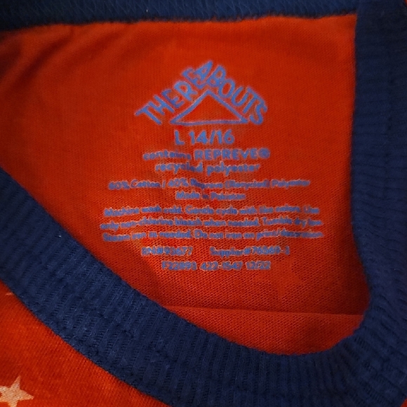 Red and Blue Americana Star Tank Top #K - Picture 2 of 4